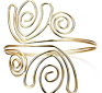 Sc Leaf Arm Bracelets & Bangles Personalized Open Adjustable Armband Gold Upper Arm Cuff Bracelet for Girls