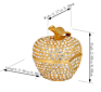 Qifu Small Jewelry Box Enamel Painting Variety of Styles Metal Jewelry Box