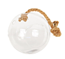 Handblown round Clear Hanging Globe Glass Ball Sphere Terrarium with Rope