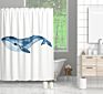 Priting Polyester Bath Shower Curtain 180*180Cm