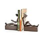 Wooden Bookends