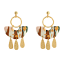 Handmade Clay Earrings Newest Geometric Polymer Clay Earrings Drop Dangle Pendant Earrings for Girls