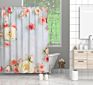 Priting Polyester Bath Shower Curtain 180*180Cm