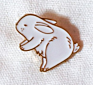 Soft enamel pin