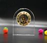 Elegant Clear Wedding Favor Crystal Clock Gift Home Decoration Gift Clock