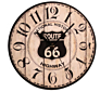 European Modern Home Decoration Wooden Wall Clock Modern for Living Room