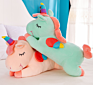 Plush Animal Unicorn Pillow Blanket 2 in 1 Rainbow Animal Blanket Stuffed Animal Blankets