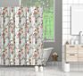Priting Polyester Bath Shower Curtain 180*180Cm