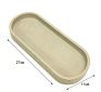 Natural Gray Black Natural Homeware Concrete Cement Serving Tray