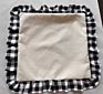Sublimation Red and Black Buffalo Plaid Pillow Cover 16 X 16 Inch