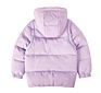 Windproof Hooded Zipper Kids Coat Casual Warm Baby Girls Child Outwear Cotton Coat for 3-7 Y