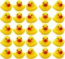 Lot Baby Bath Water Duck Toy Sounds Tiny Mini Yellow Rubber Ducks Bath Toy