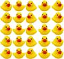 Lot Baby Bath Water Duck Toy Sounds Tiny Mini Yellow Rubber Ducks Bath Toy