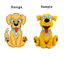 Odmstuffed Soft Duck Plush Toy for Promotional Gift for Kids Children Animal Toy Mascot Bsci Bsci Sedex Iso9001