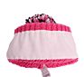 York Hats Women Knitted Acrylic with Ear Warm Lining with Pom Pom Beanies