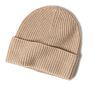 Women Beanie Hat Men Luxury Warm 100% Cashmere Plain Color Knitted Hat Caps