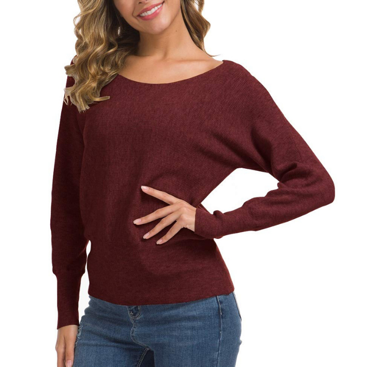 Off the shoulder sweater wholesale store