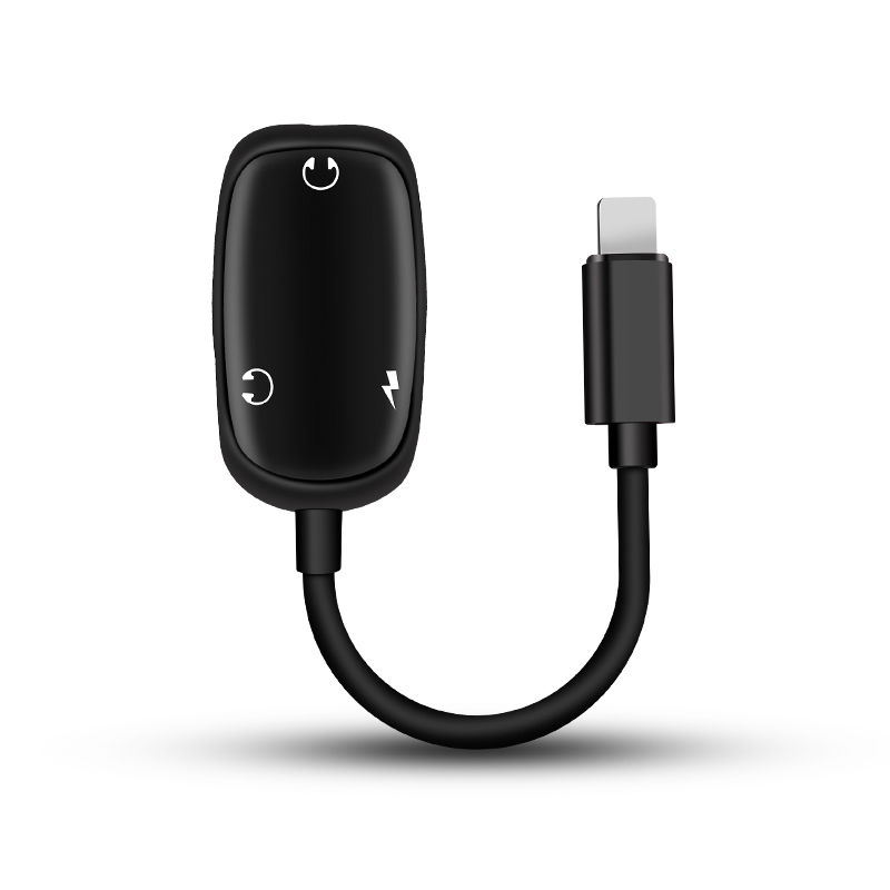 Iphone earphone sales charger splitter