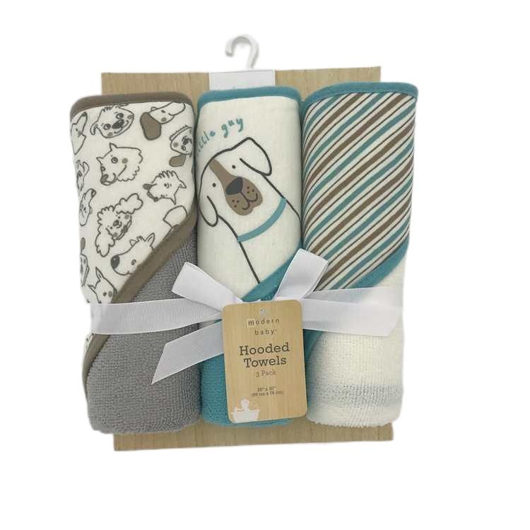 Modern baby 2025 hooded towels microfiber