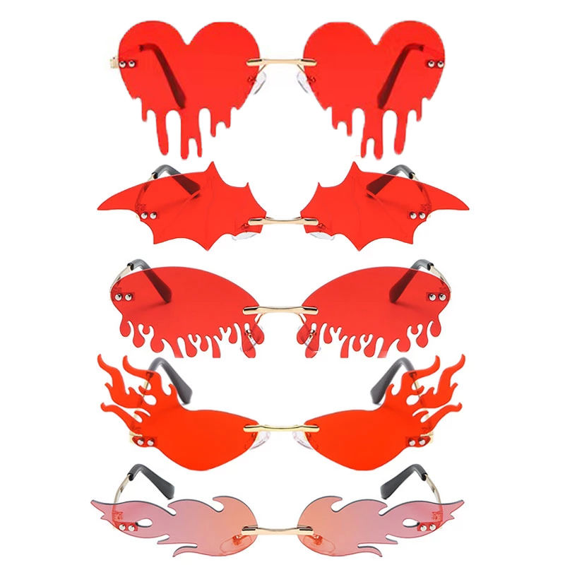 Retro clearance flame sunglasses