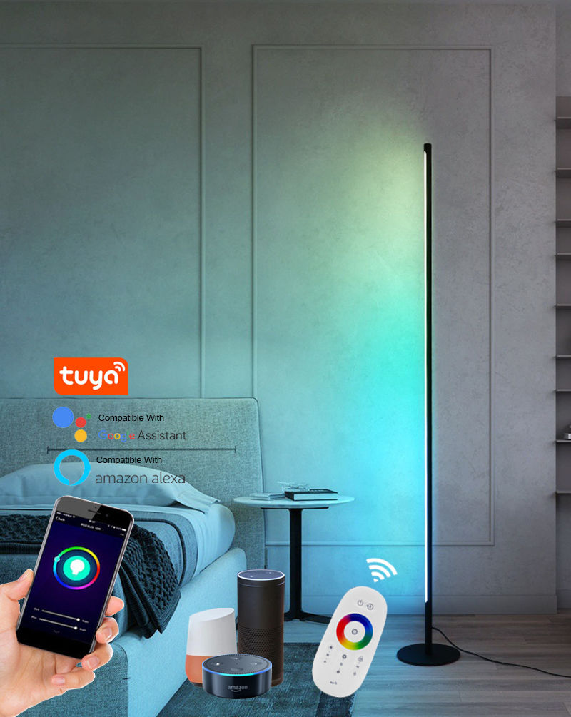 Nordic corner led floor lamp discount