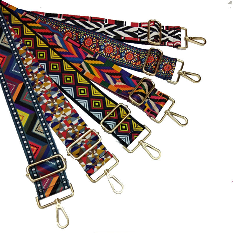 Embroidered Bag Straps