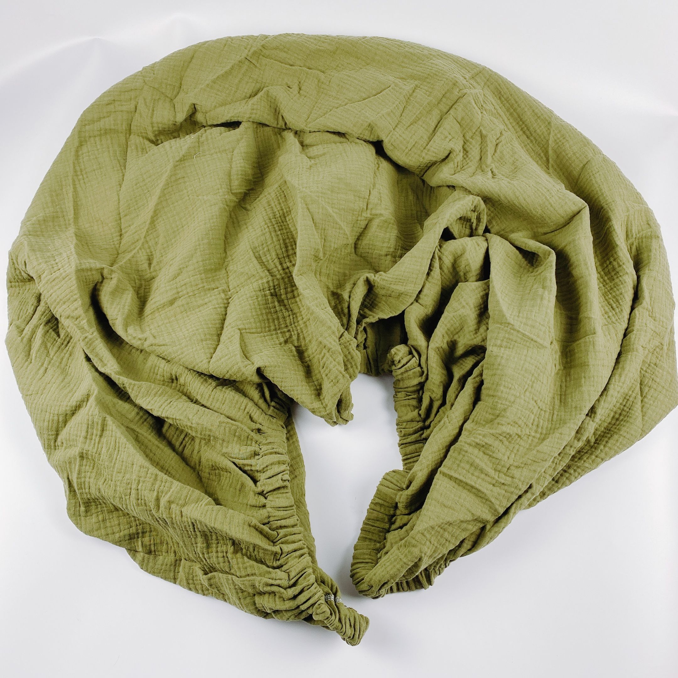 Sales 100 Organic Cotton Muslin Baby Fitted Crib Sheet