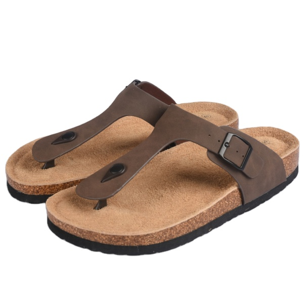 Cork sole slippers sale
