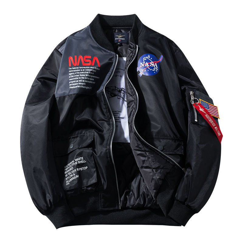 Buy Wholesale Men Biker Bomber Jacket Nasa Ma 1
