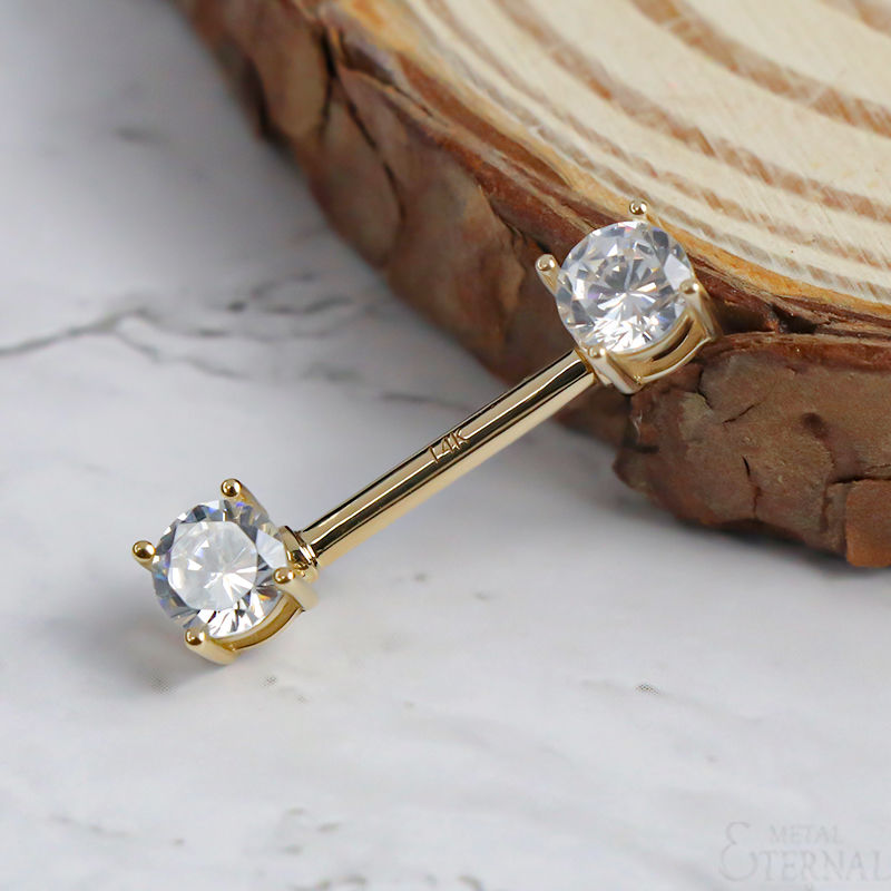 Nipple piercing cheap jewelry 14k gold