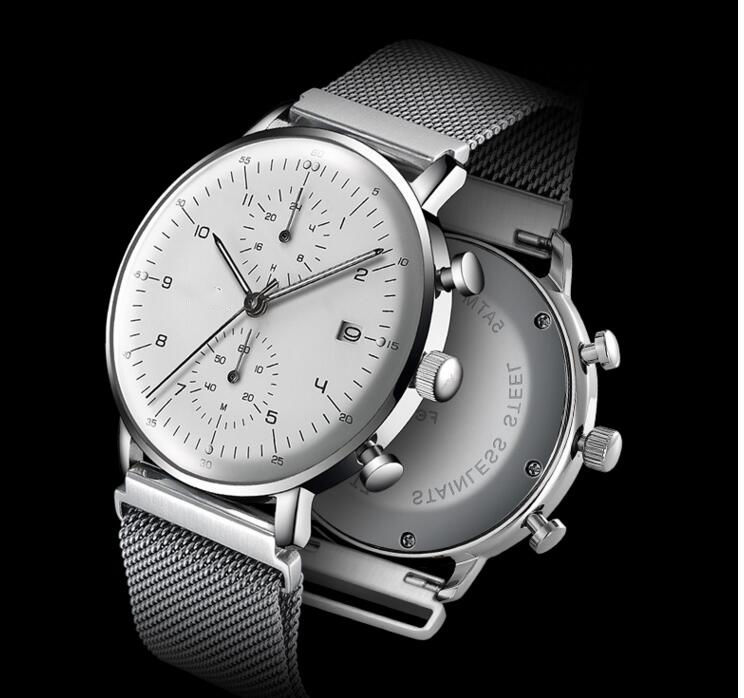 Miyota 9132 Movt Automatic Mechanical Watches Sapphire Mens Watch Ring