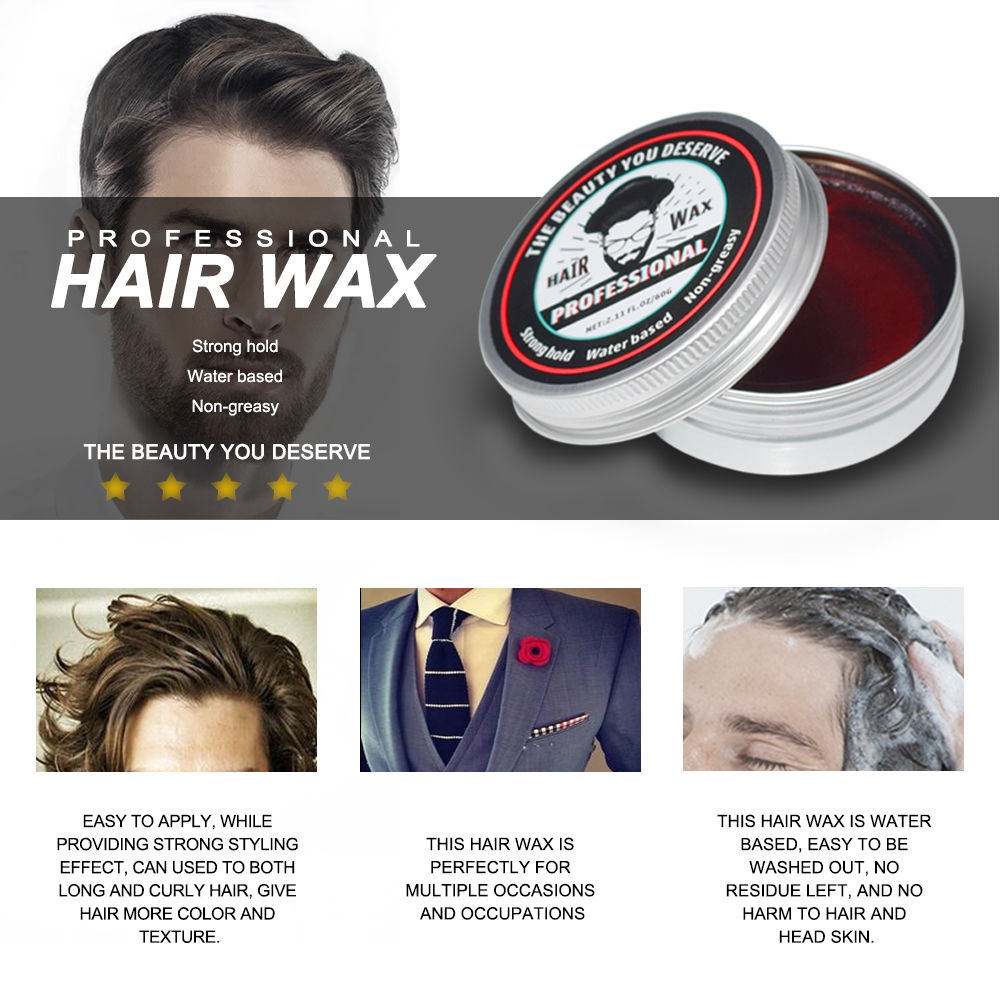 Buy Wholesale Hair Gel Strong Styling Effect Hair Clay