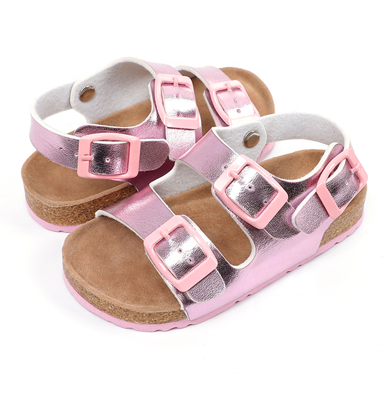 Girls cork bed sandals discount