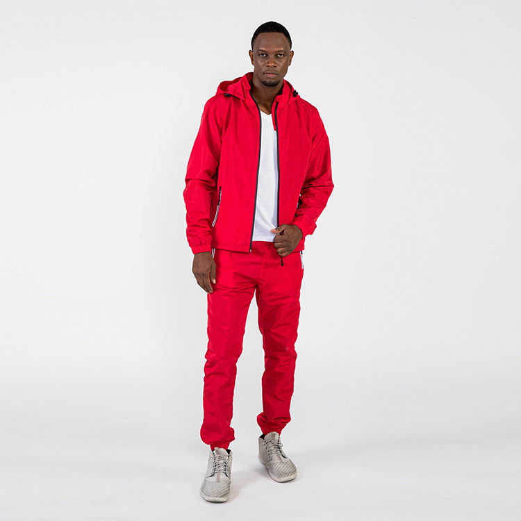 Buy Wholesale Costumize Men Nylon Reflective Tracksuit Men