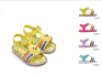 Melissa Star Rainbow Children's Sandal Girls Soft Soles Cute Baby Shoes Flat Beach Shoes