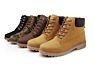 Mens Lace-Up Ankle Boots Waterproof Outdoor Trekking Work Boots