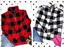 Zip Neck Sweater Plaid Sherpa Pullover