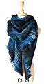 Women's Fall Scarf Classic Tassel Plaid Scarf Warm Soft Chunky Large Blanket Wrap Shawl Scarves