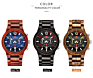 Mens Wooden Watches Personalized Engraving Wood Watch Mens Natural Wooden Watches