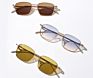 Sunborry Gradient Lens Metal Frame All-Match Street Beat Sunglasses Men Women