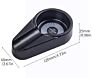 Ceramics Office Cigar Ashtray Portable Mini Cigar Cigarette Ashtray Single Holder round Ash Slot Tobacco Cigarette Ashtray Gift