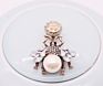 Directly Popular Creative Bee Pearl Alloy Insect Boutonniere Korean Brooch