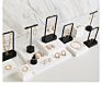 Modern Metal Hanging Jewelry Earrings Rack Earring Display Stand for Jewelry Shop