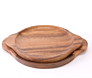 Wood Food Serving Charger Plate Restaurant Hotel Snack Plate round Wood Plate