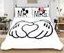 Mickey Mouse Cartoon Printed 100% Cotton Mickey Mouse Bedding Set