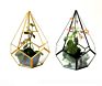 Typ3134 Modern Rustic Art Style Hanging Air Plant Holder Himmeli Geometric Planter Metal Airplant Rack Tillandsia Hanger