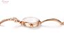 Small Dial Diamond Chain Wristwatch Women Beautiful Stainless Steel Ladies Watch For