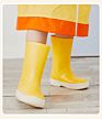 Children Rain Shoes Pvc Waterproof Rain Boots for Kids