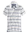 Design Men's White Collar Solid Color Polo T Shirt