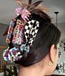 Memphis Style Novelty Square Gripper Large Simple Retro Gripperhair Claws From